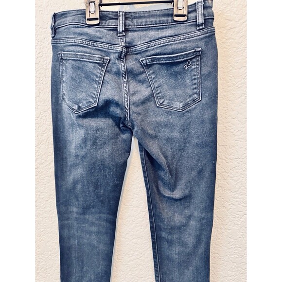 DL 1961 Kids Girl's Chloe Skinny Stretch Jeans Pants Size 12 GREY CHROME - Picture 13 of 13